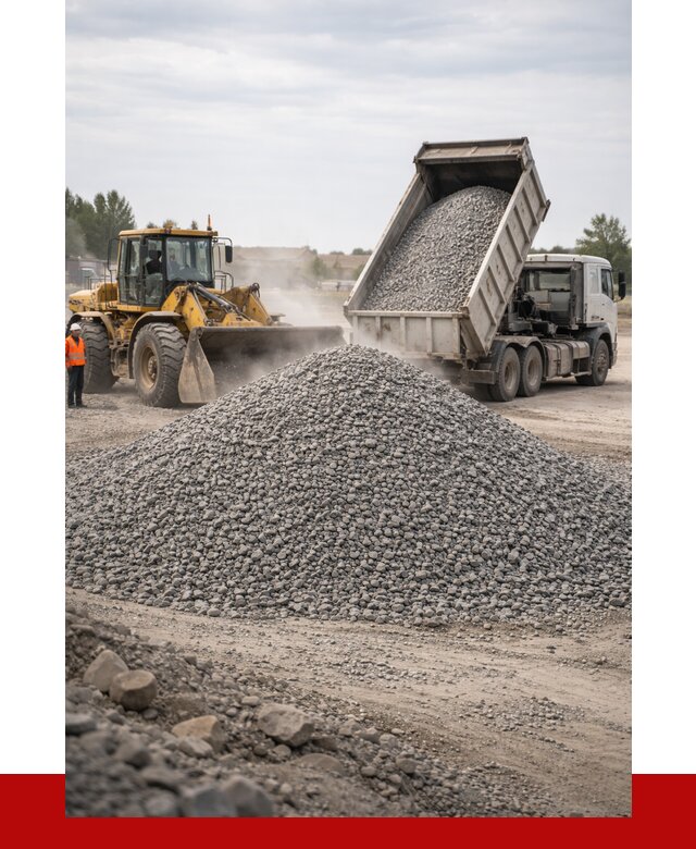Купить щебень с доставкой в Раменском от 2535 руб. | ПРОНЕРУДРмн