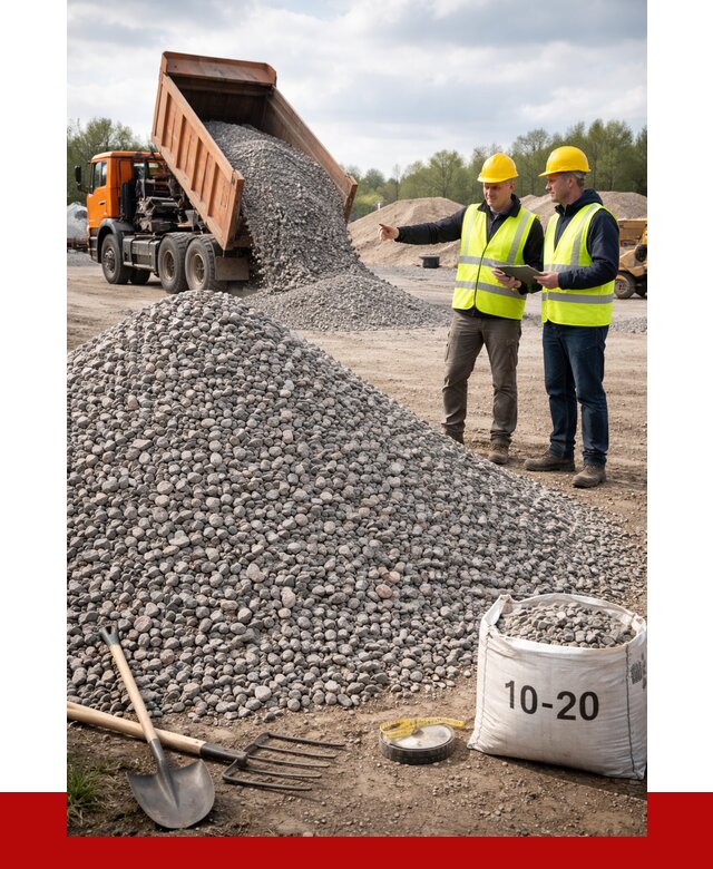 Гранитный щебень фракция 10-20 в Раменском от 4258 руб.|ПРОНЕРУДРмн