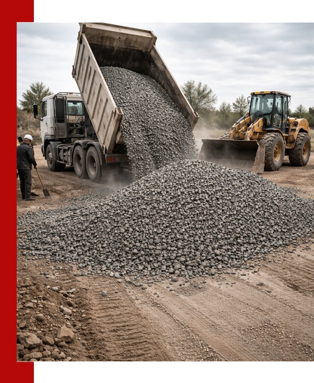 Гранитный щебень фракция 10-20 с доставкой в Раменском