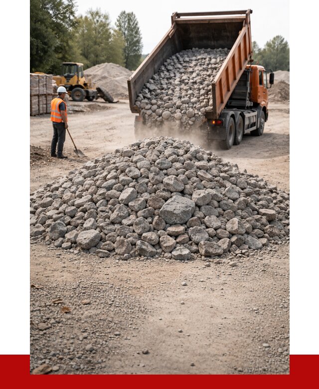 Гранитный щебень фракция 70-150 в Раменском от 1673 | ПРОНЕРУДРмн