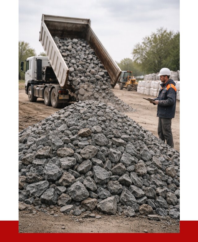 Гранитный щебень фракция 100-200 в Раменском от 4258 р. ПРОНЕРУДРмн