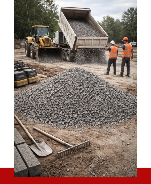 Гравийный щебень купить в Раменском от 2231 р. ПРОНЕРУДРмн