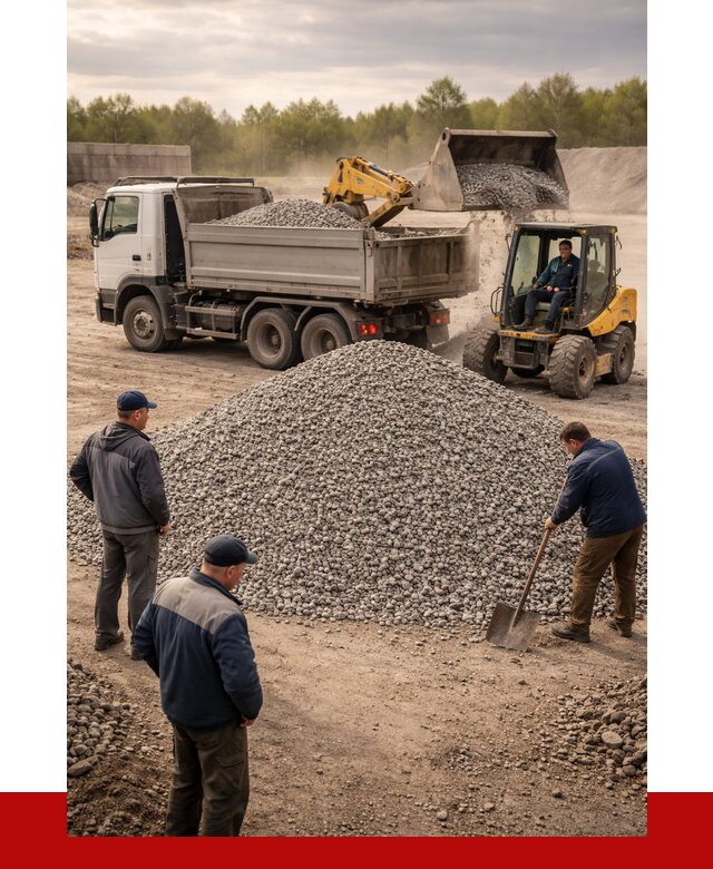 Гравийный щебень фракция 5-20 в Раменском от 2433 р. ПРОНЕРУДРмн