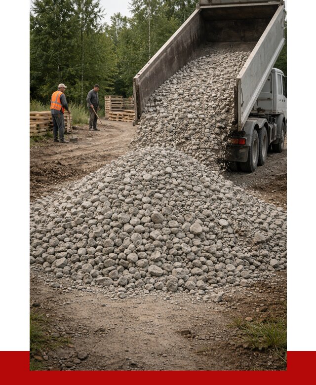 гравийный щебень фракция 70-120 в Раменском от 2484 р. ПРОНЕРУДРмн