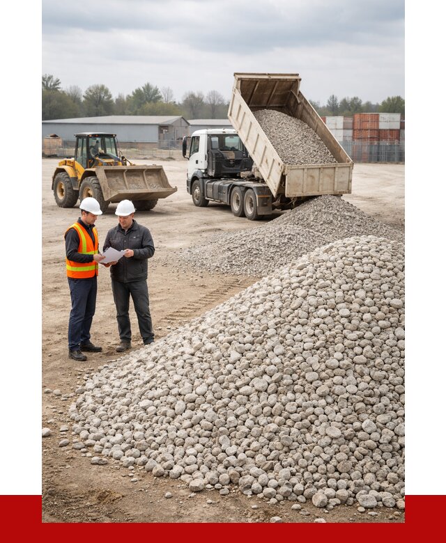 Известняковый щебень в Раменском от 1419 р. доставка | ПРОНЕРУДРмн