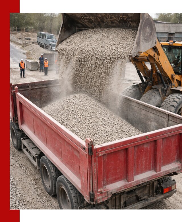 Купить известняковый щебень фракции 0-5 с доставкой в Раменском