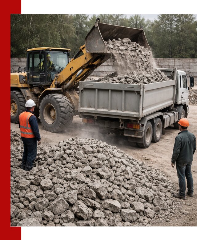 Вторичный щебень фракция 70–150 в Раменском с доставкой