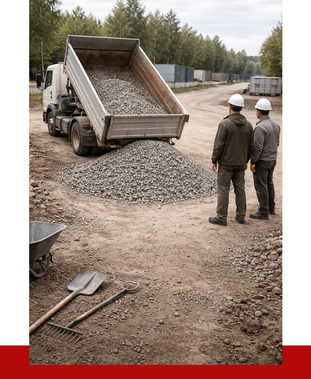 Бетонный щебень фракция 5-20 в Раменском от 3244 р., ПРОНЕРУДРмн