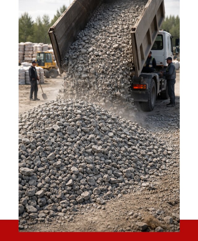 Бетонный щебень фракция 40-70 в Раменском от 1825 р. ПРОНЕРУДРмн