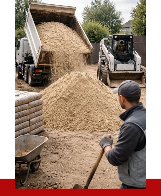 Мытый речной песок с доставкой в Раменском от 1470 р. | ПРОНЕРУДРмн