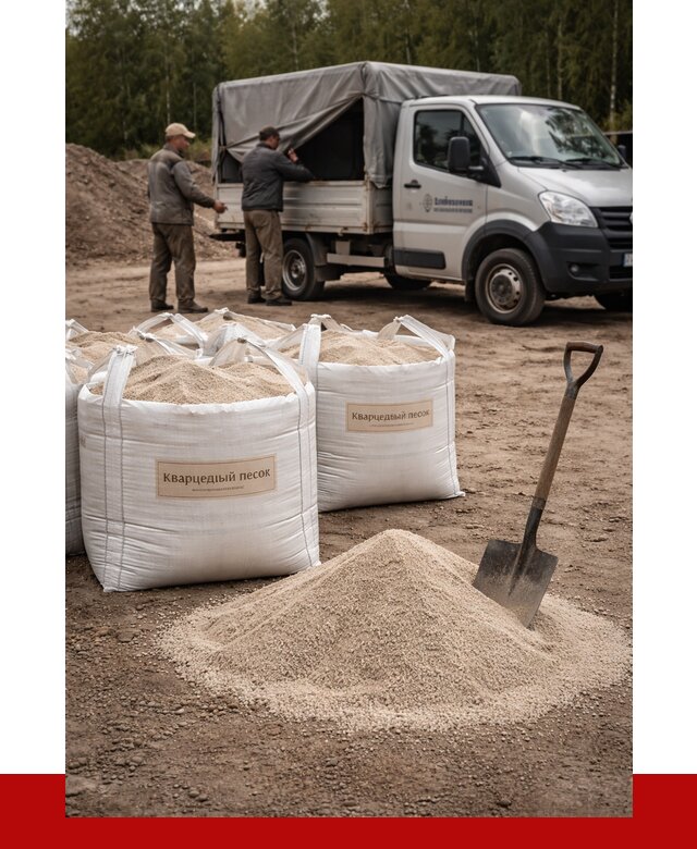 Кварцевый песок для пескоструя в Раменском от 4563 р. | ПРОНЕРУДРмн