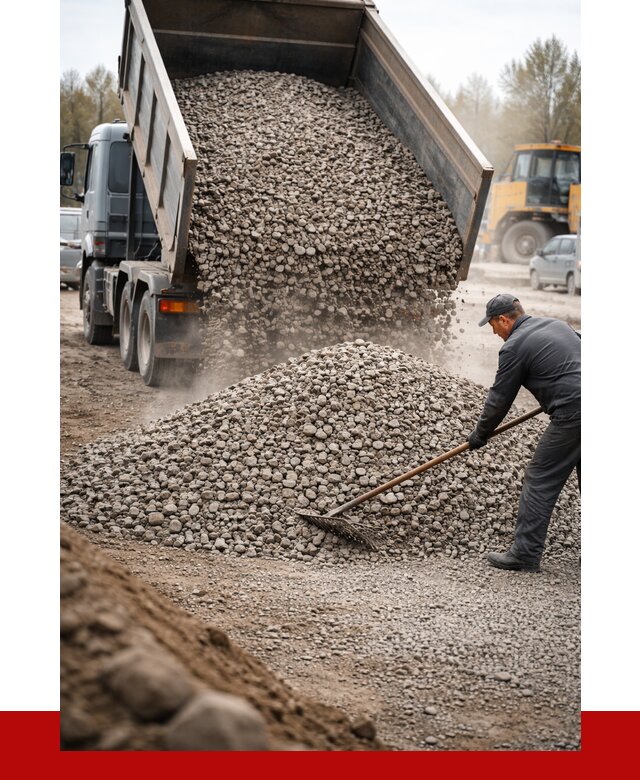 Гравий фракция 20-40 в Раменском от 2535 р. доставка | ПРОНЕРУДРмн