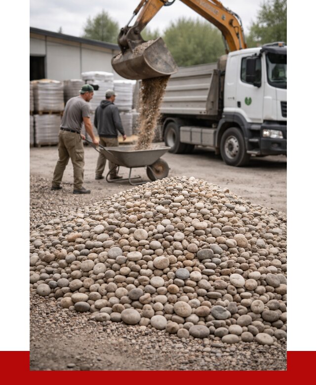 Галька декоративная в Раменском от 3244 р. за куб | ПРОНЕРУДРмн