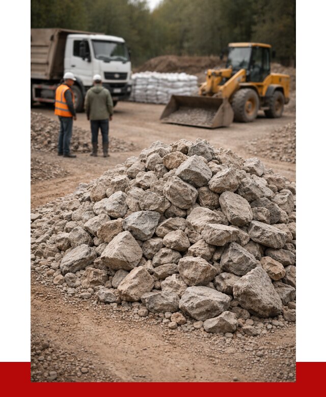 Купить бутовый камень с доставкой в Раменском от 2332 р. | ПРОНЕРУДРмн