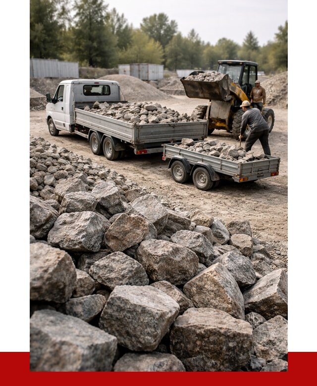 Купить бутовый камень гранитный в Раменском от 2839 р. | ПРОНЕРУДРмн