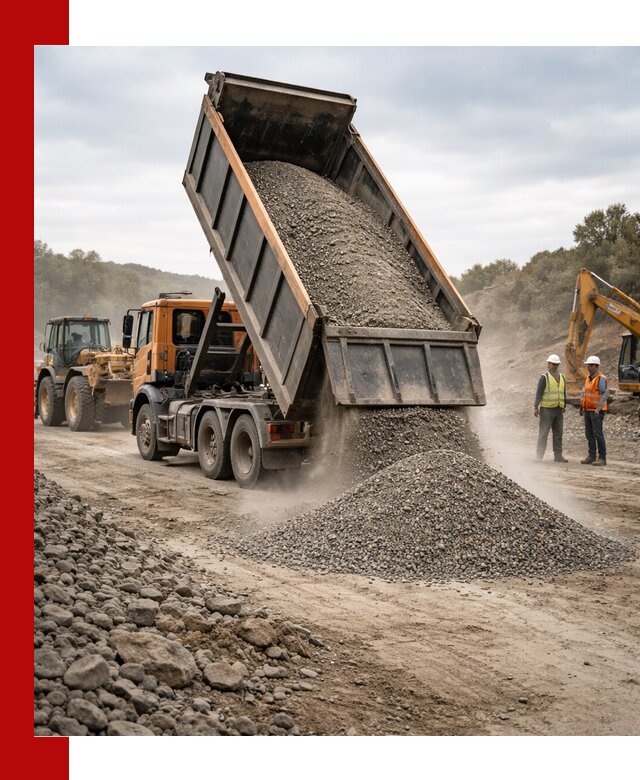 Щебёночно-песчаная смесь ЩПС С1 с доставкой в Раменском