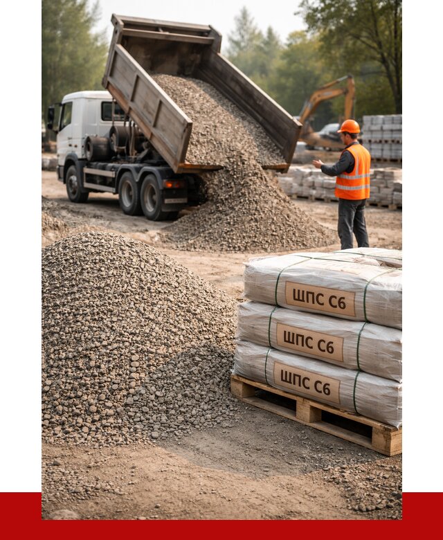 ЩПС С6 в Раменском с доставкой от 2231 р. за куб | ПРОНЕРУДРмн