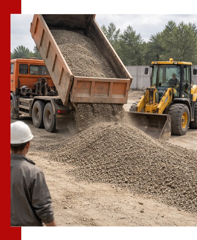 Доставка щпс С8 самосвалами в Раменском от производителя