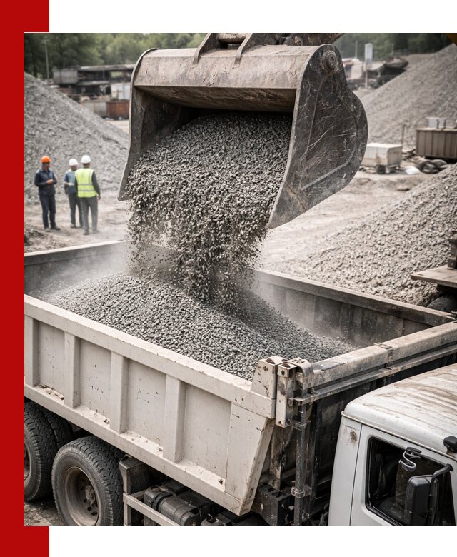 Отсев и крошка для строительства и дорожных работ в Раменском