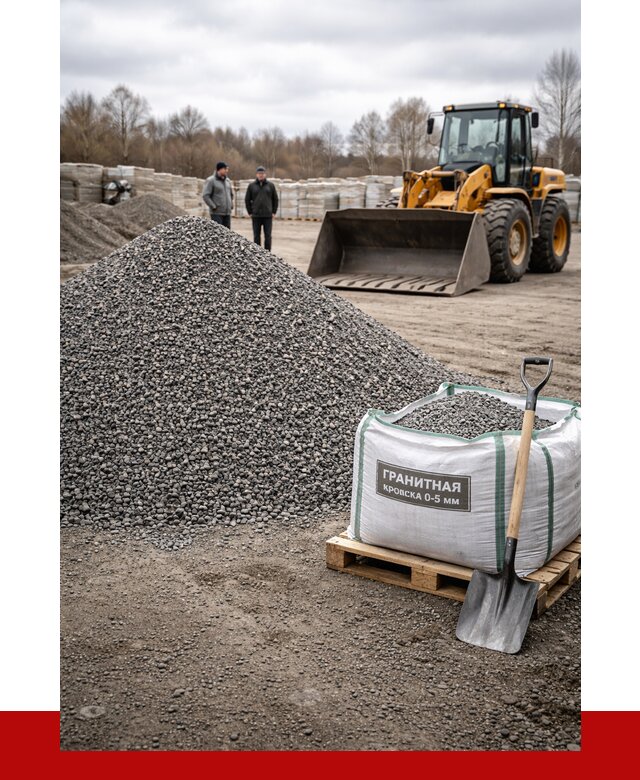 Купить гранитную крошку в Раменском от 4867 р. с доставкой | ПРОНЕРУДРмн