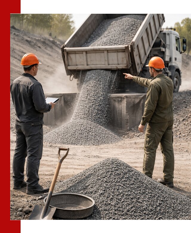 Гранитная крошка фракция 2-5 доставка в Раменском