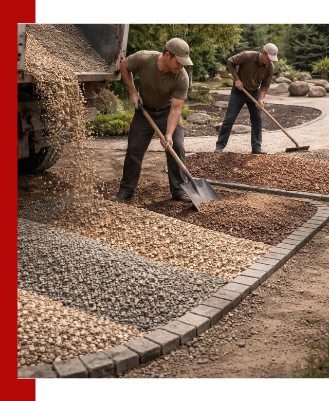 Декоративная крошка для ландшафта в Раменском — продажа и доставка