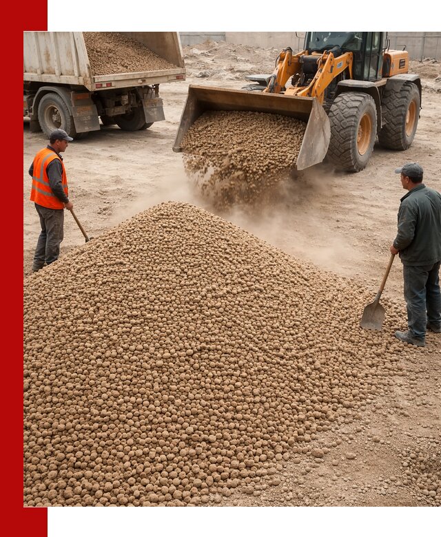 Керамзит фракция 10-20 с доставкой в Раменском