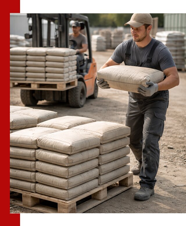 Доставка цемента в мешках оптом и в розницу в Раменском