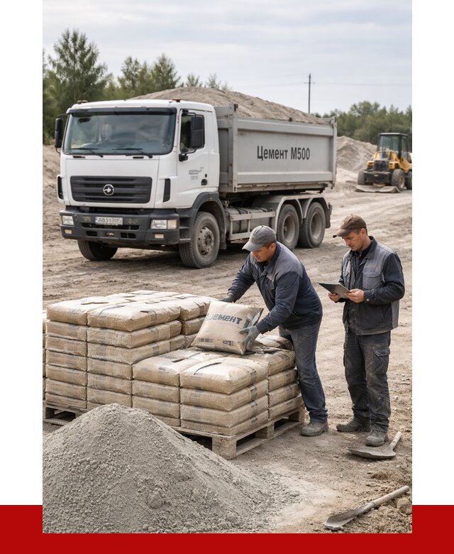 Купить цемент м500 с доставкой в Раменском от 5272 р. | ПРОНЕРУДРмн