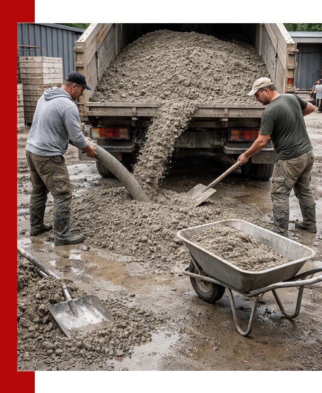 Цементно-песчаная смесь М150 доставка в Раменском