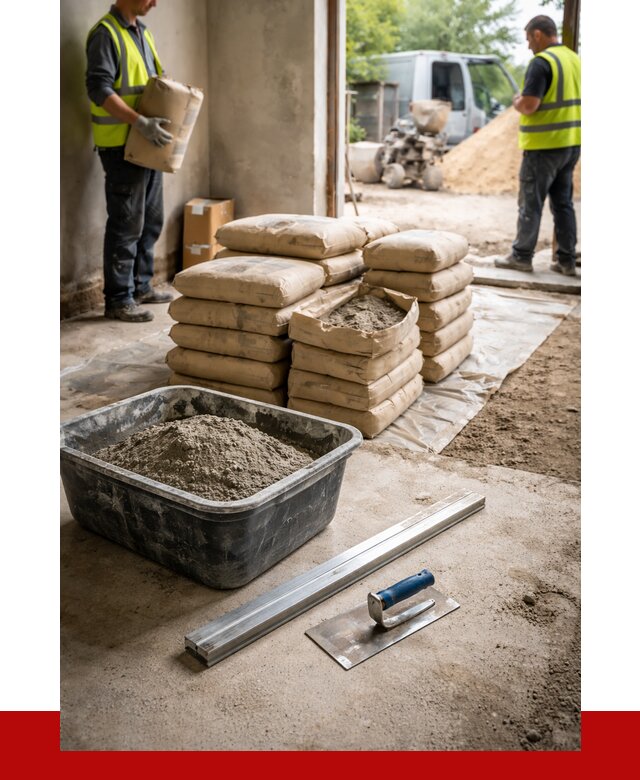 Купить сухую смесь для стяжки в Раменском от 4563 р. | ПРОНЕРУДРмн