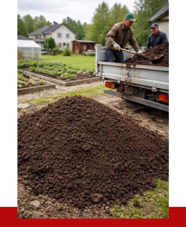 Плодородный грунт в Раменском с доставкой от 4258 р. | ПРОНЕРУДРмн