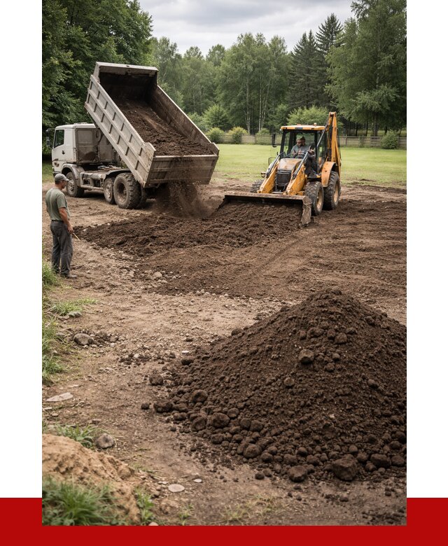 Грунт для выравнивания участка в Раменском от 1217 р. | ПРОНЕРУДРмн