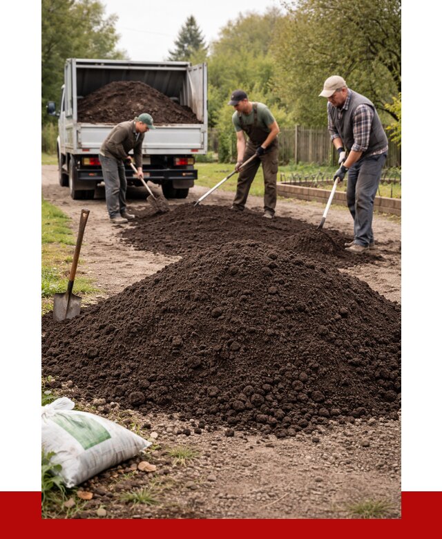 Купить землю для огорода в Раменском от 3244 р./куб | ПРОНЕРУДРмн