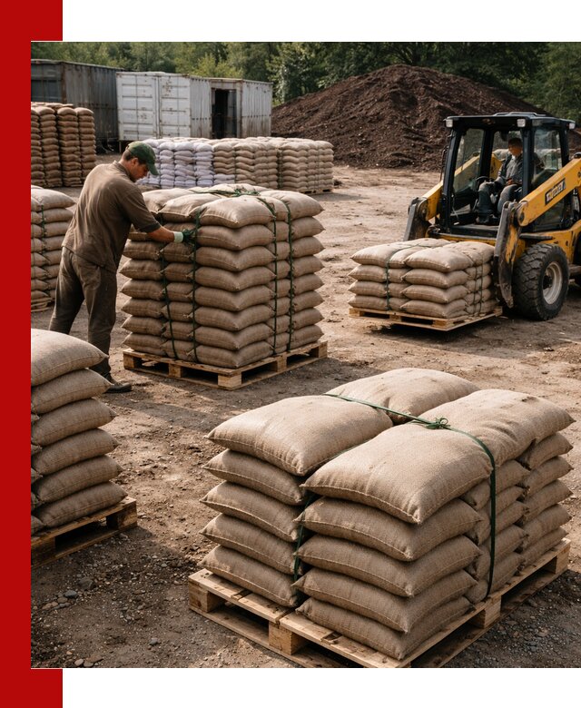 Доставка торфа в мешках по выгодным ценам в Раменском