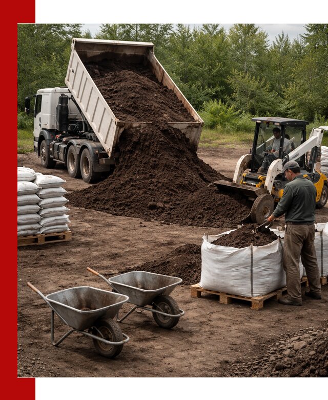 Доставка и продажа торфогрунта в Раменском оптом и в розницу