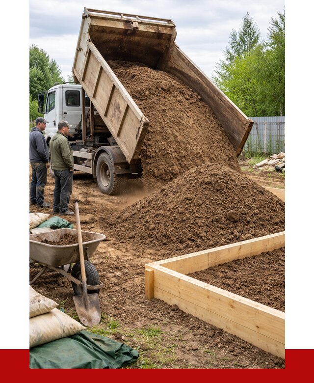 Торфо песчаная смесь в Раменском с доставкой от 1876 р. | ПРОНЕРУДРмн