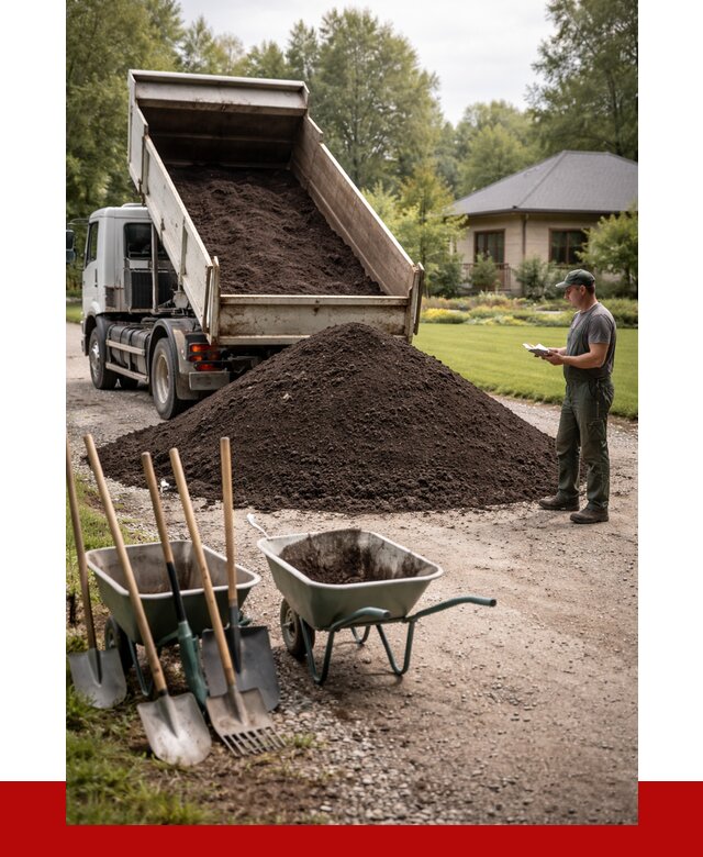 Купить чернозем с доставкой в Раменском от 1825 р. | ПРОНЕРУДРмн