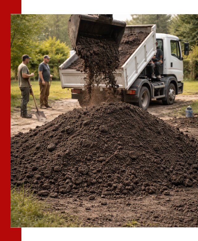 Доставка и продажа чернозема в Раменском оптом и в розницу