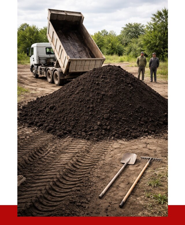Купить чернозем навалом в Раменском от 1217 р. за куб | ПРОНЕРУДРмн