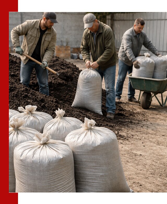 Купить чернозем в мешках с доставкой в Раменском