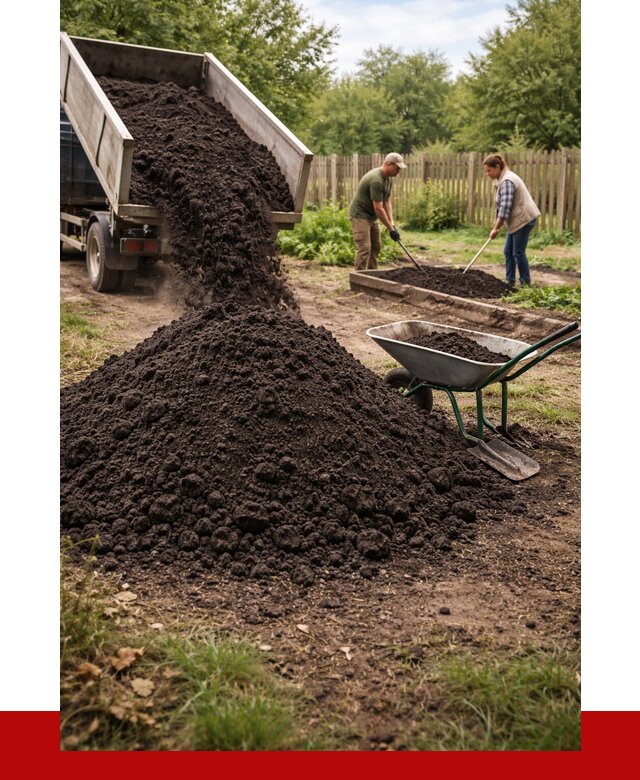Купить чернозем для огорода в Раменском от 2535 р. | ПРОНЕРУДРмн