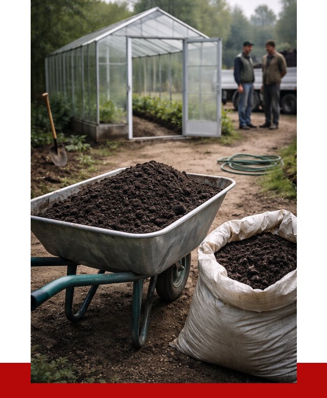 Чернозем для теплицы в Раменском с доставкой от 1521 р. | ПРОНЕРУДРмн