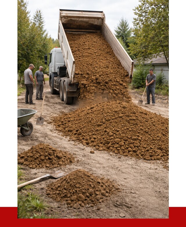 Купить суглинок с доставкой в Раменском от 2535 р. за куб | ПРОНЕРУДРмн