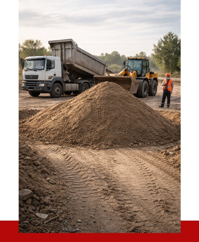 Купить песчаный грунт с доставкой в Раменском от 4258 р. | ПРОНЕРУДРмн