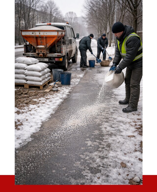 Реагент против гололеда в Раменском с доставкой от 4563 р. | ПРОНЕРУДРмн