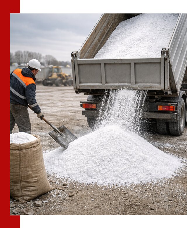 Поставка хлористого натрия оптом и в розницу в Раменском