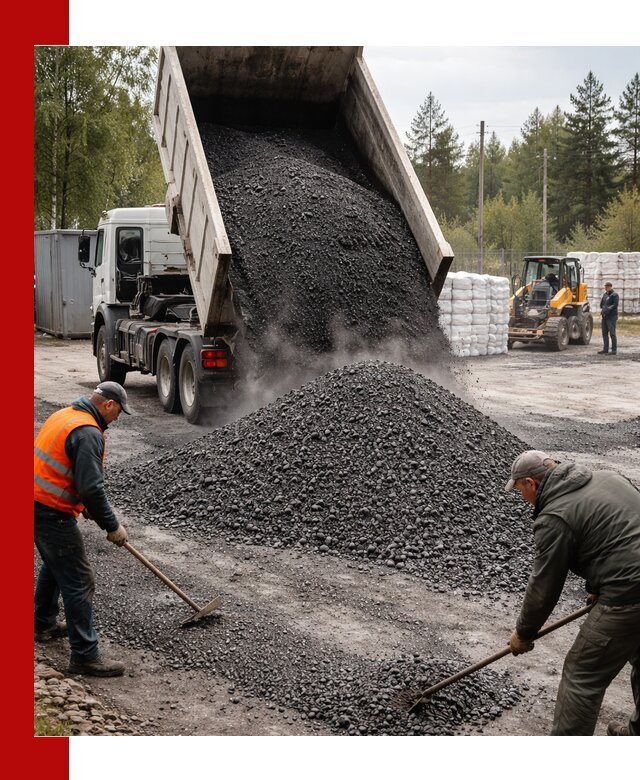 Доставка и продажа асфальтного гранулята в Раменском