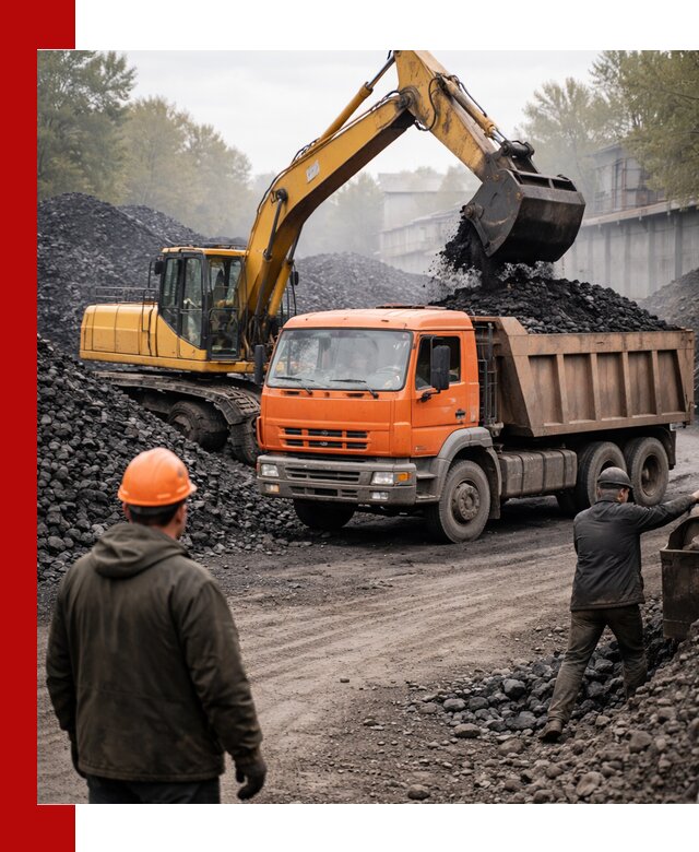 Доставка угля автотранспортом в Раменском быстро и выгодно