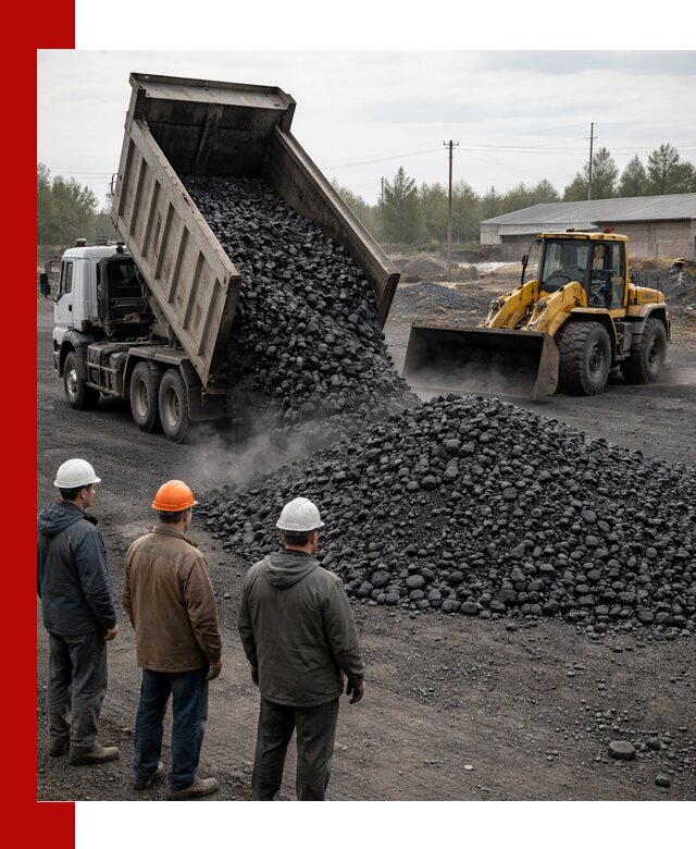 Доставка угля антрацита в Раменском с самосвалами и погрузкой